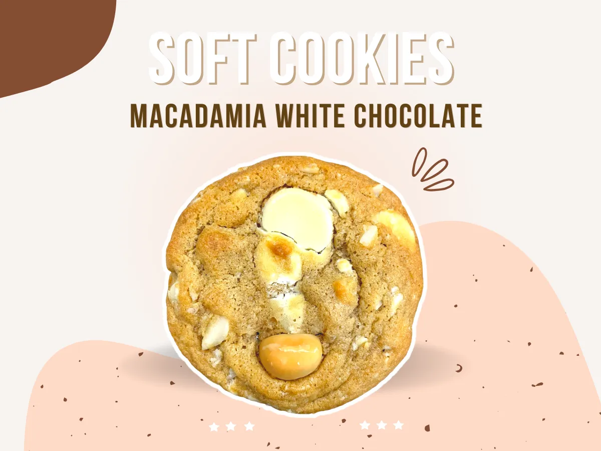 Macadamia white chocolate cookies Chanlé Kitchen macadamia white chocolate cookies