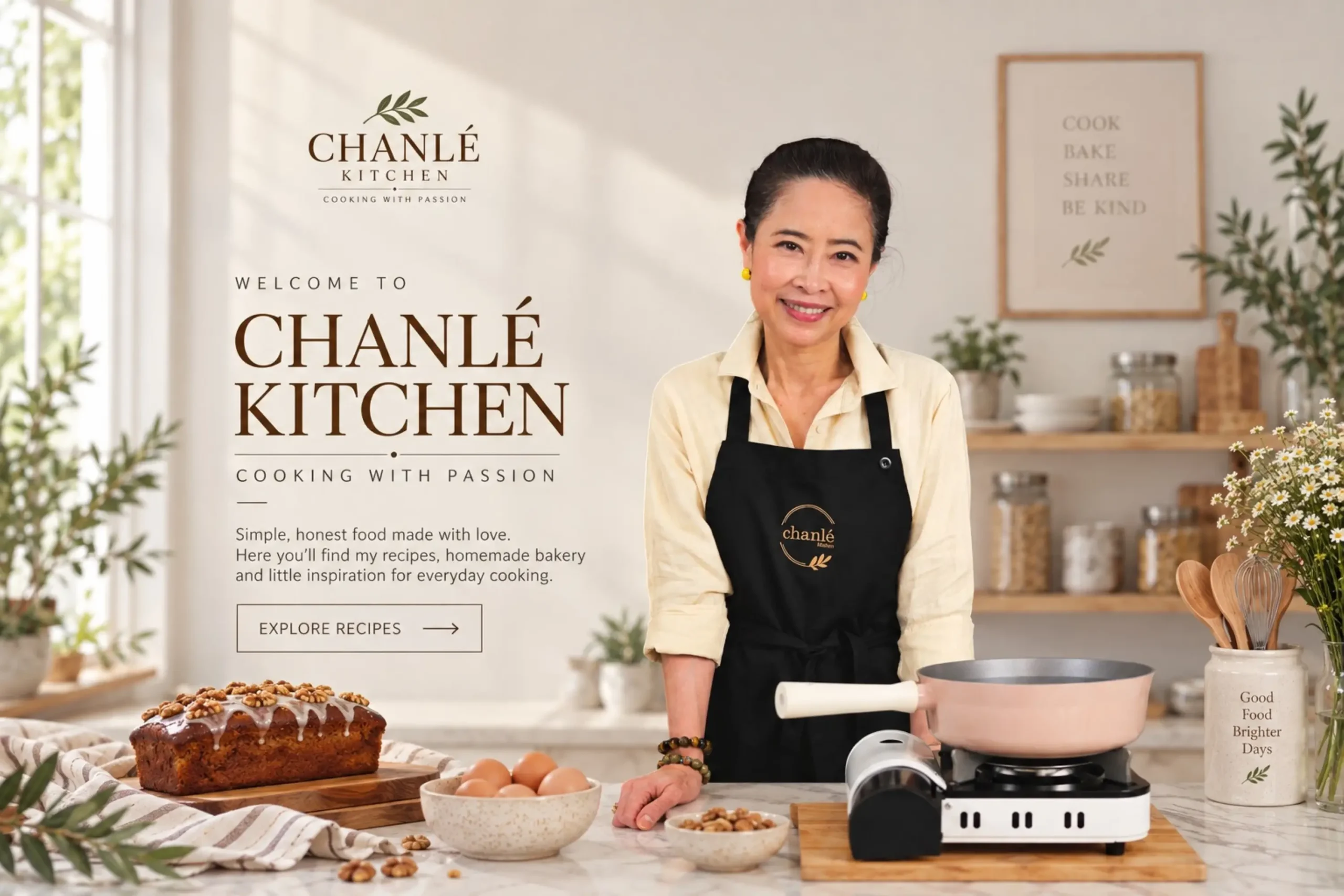 Cooking workshop at Chanlé Kitchen