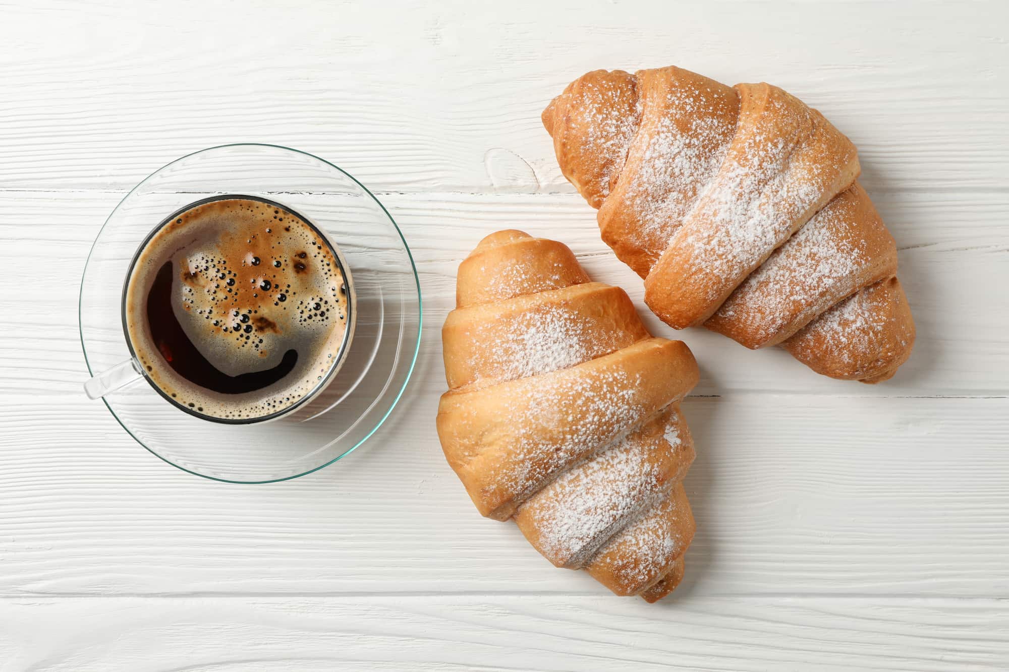 image-KHTP8J6.jpg Croissants served with a hot drink